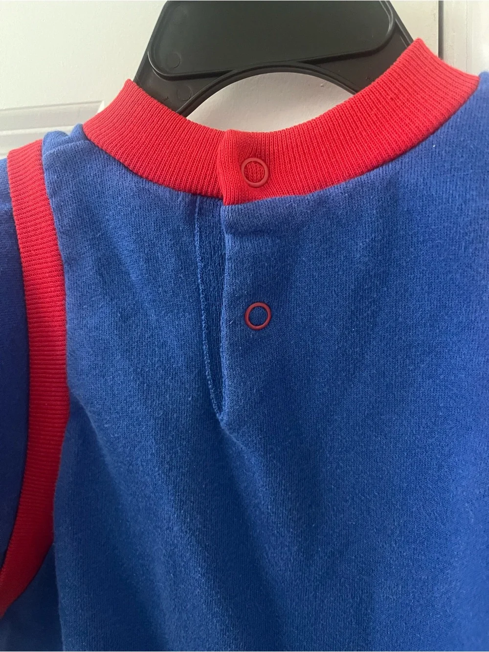 Vintage Healthtex Tiny Tyke Racer Boys Romper (12m)